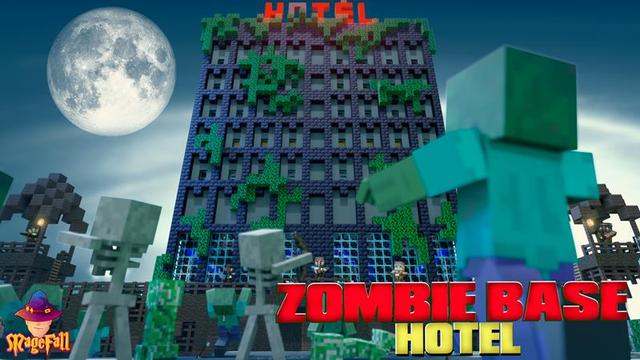 Thumbnail of the Minecraft Bedrock Marketplace product Zombie Base Hotel created by Magefall.