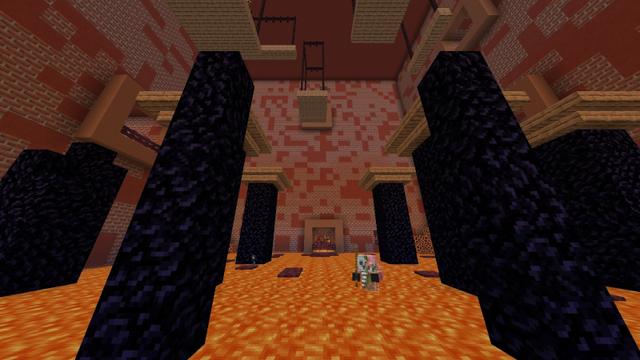 Screenshot of the Minecraft Bedrock Marketplace product Maizencraft - Creeper Temple created by Maizen.