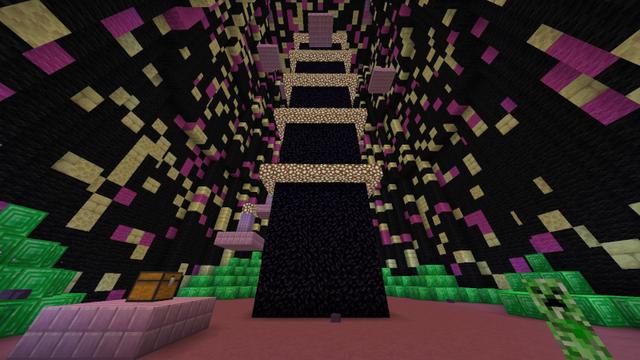 Screenshot of the Minecraft Bedrock Marketplace product Maizencraft - Creeper Temple created by Maizen.