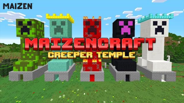 Thumbnail of the Minecraft Bedrock Marketplace product Maizencraft - Creeper Temple created by Maizen.