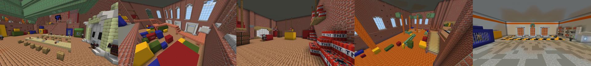 Panorama of the Minecraft Bedrock Marketplace product Maizencraft - Prison Break created by Maizen.