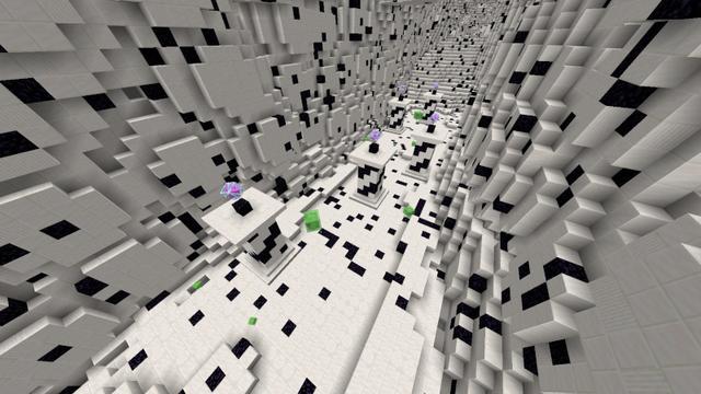 Screenshot of the Minecraft Bedrock Marketplace product Maizencraft - Slime Caverns created by Maizen.