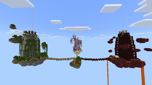 Screenshot of the Minecraft Bedrock Marketplace product Maizencraft - Treasure Towers created by Maizen.