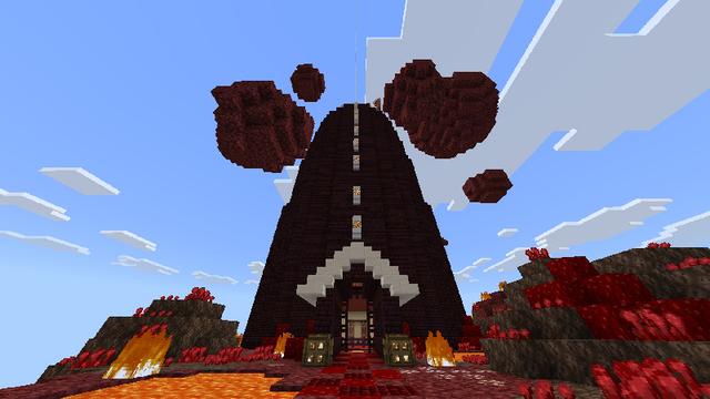 Screenshot of the Minecraft Bedrock Marketplace product Maizencraft - Treasure Towers created by Maizen.
