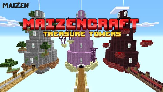 Thumbnail of the Minecraft Bedrock Marketplace product Maizencraft - Treasure Towers created by Maizen.