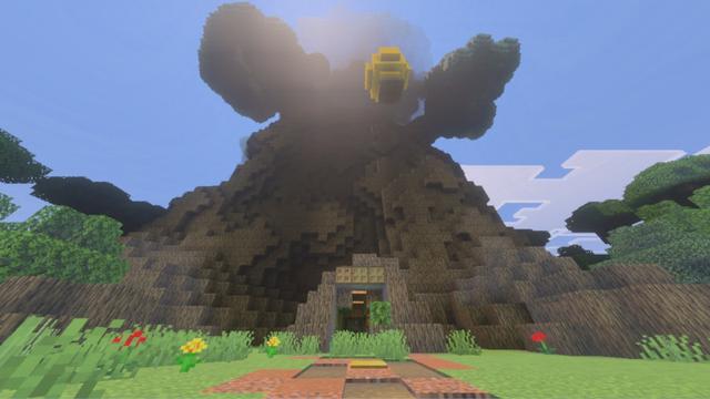 Screenshot of the Minecraft Bedrock Marketplace product Maizencraft - World Tree created by Maizen.