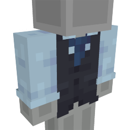 Thumbnail of the Minecraft Bedrock Marketplace product Blue Cardigan created by Maker Camp srls.