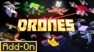 Thumbnail of the Minecraft Bedrock Marketplace product Add-On «Drones» created by Maker Camp srls.