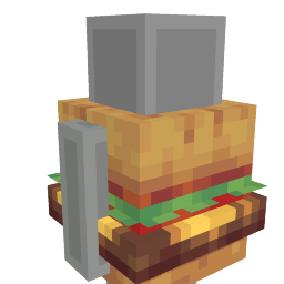 Thumbnail of the Minecraft Bedrock Marketplace product Hamburger Costume created by Maker Camp srls.