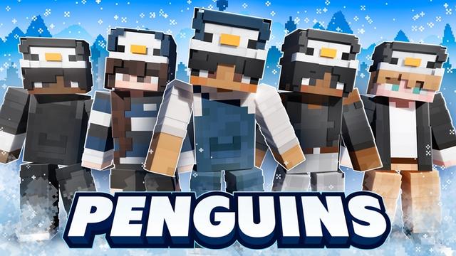 Thumbnail of the Minecraft Bedrock Marketplace product Penguins Skin Pack created by Maker Camp srls.