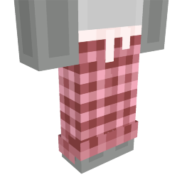 Thumbnail of the Minecraft Bedrock Marketplace product Pink Pajama Pants created by Maker Camp srls.