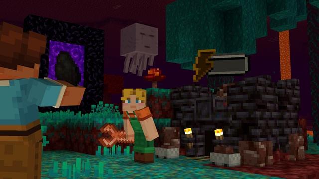 Screenshot of the Minecraft Bedrock Marketplace product Tiny Farms Add-On created by Maker Camp srls.
