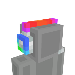 Thumbnail of the Minecraft Bedrock Marketplace product White RGB Headphones created by Maker Camp srls.