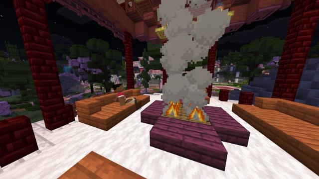 Screenshot of the Minecraft Bedrock Marketplace product Billionaire's Pink Mansion created by ManaLabs Inc.