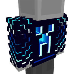 Thumbnail of the Minecraft Bedrock Marketplace product Blue Creeper Top created by ManaLabs Inc.
