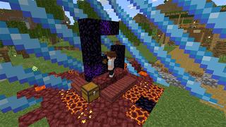 Screenshot of the Minecraft Bedrock Marketplace product Captive Survival created by ManaLabs Inc.
