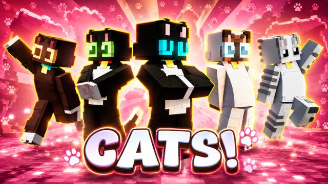 Thumbnail of the Minecraft Bedrock Marketplace product Cats created by ManaLabs Inc.