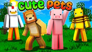 Thumbnail of the Minecraft Bedrock Marketplace product Cute Pets created by ManaLabs Inc.