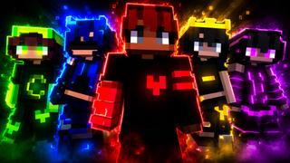 Thumbnail of the Minecraft Bedrock Marketplace product Dark Neon Trends created by ManaLabs Inc.