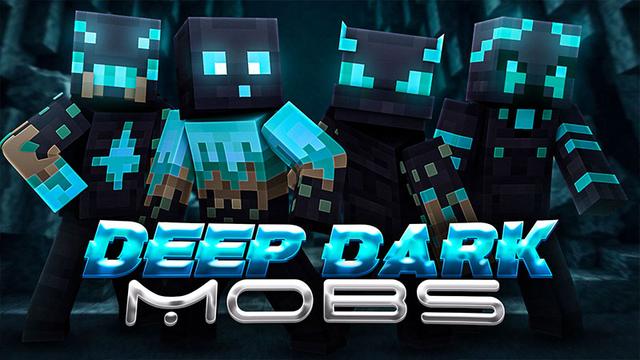 Thumbnail of the Minecraft Bedrock Marketplace product Deep Dark Mobs created by ManaLabs Inc.