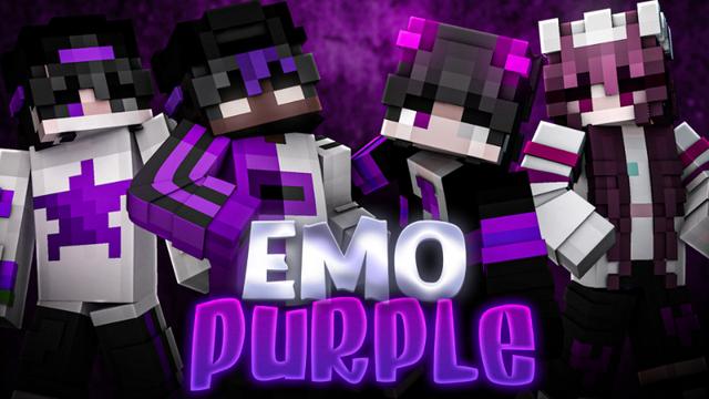 Thumbnail of the Minecraft Bedrock Marketplace product EMO PURPLE created by ManaLabs Inc.