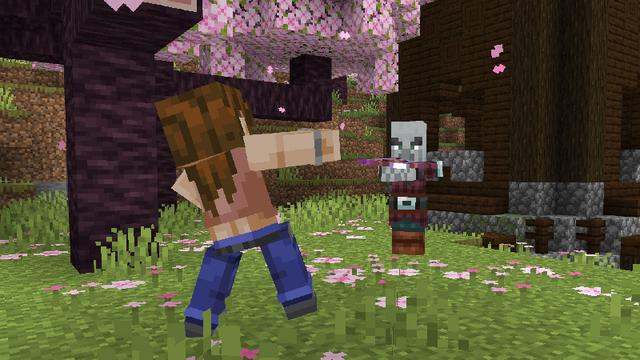 Screenshot of the Minecraft Bedrock Marketplace product Enhanced Movement created by ManaLabs Inc.