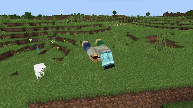 Screenshot of the Minecraft Bedrock Marketplace product Enhanced Movement created by ManaLabs Inc.