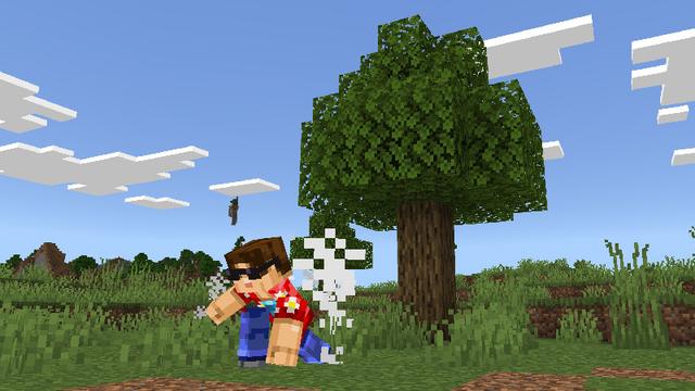 Screenshot of the Minecraft Bedrock Marketplace product Enhanced Movement created by ManaLabs Inc.