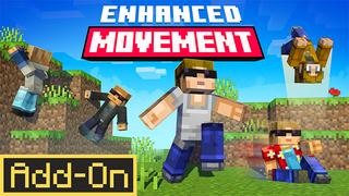 Thumbnail of the Minecraft Bedrock Marketplace product Mouvement amélioré created by ManaLabs Inc.