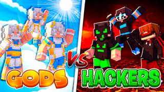 Thumbnail of the Minecraft Bedrock Marketplace product Gods VS Hackers created by ManaLabs Inc.
