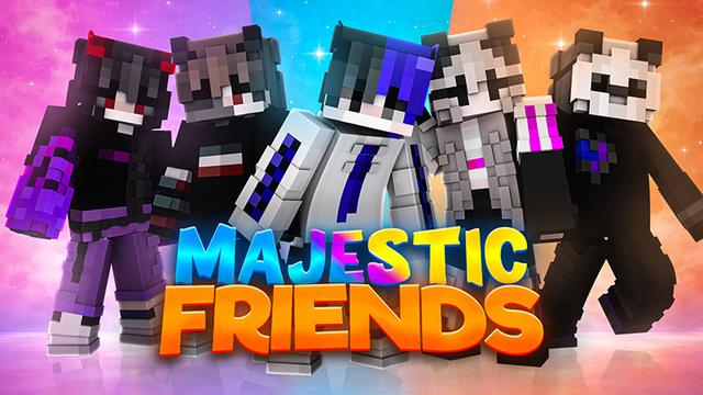 Thumbnail of the Minecraft Bedrock Marketplace product Majestic Friends created by ManaLabs Inc.