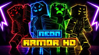 Thumbnail of the Minecraft Bedrock Marketplace product NEON ARMOR HD created by ManaLabs Inc.