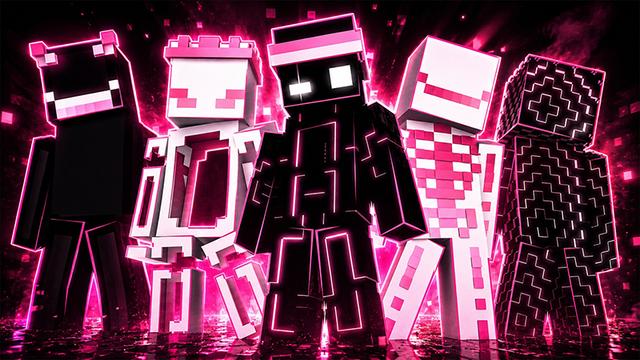 Thumbnail of the Minecraft Bedrock Marketplace product Pink Warriors created by ManaLabs Inc.