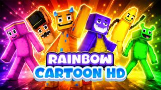 Thumbnail of the Minecraft Bedrock Marketplace product Rainbow Cartoon HD created by ManaLabs Inc.