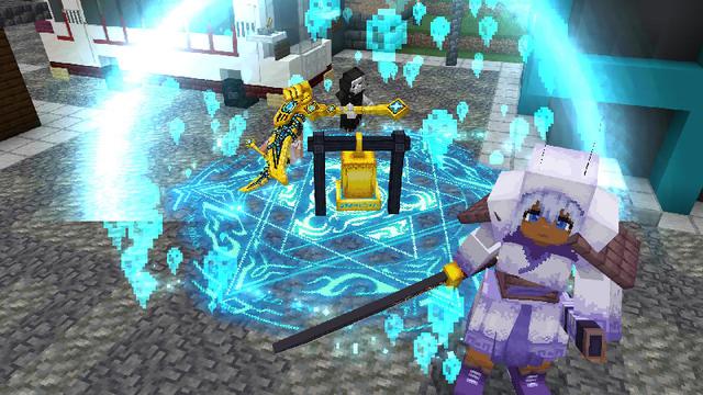 Screenshot of the Minecraft Bedrock Marketplace product Anime Weapons created by Master Duckies.