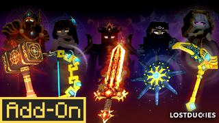 Thumbnail of the Minecraft Bedrock Marketplace product Anime Weapons created by Master Duckies.