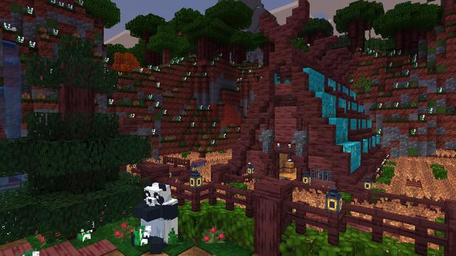 Screenshot of the Minecraft Bedrock Marketplace product Blitz PVP Texturepack created by Master Duckies.