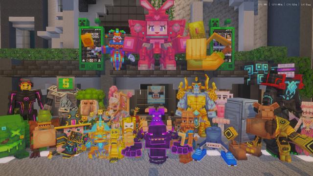 Screenshot of the Minecraft Bedrock Marketplace product Brainrot Weapons created by Master Duckies.