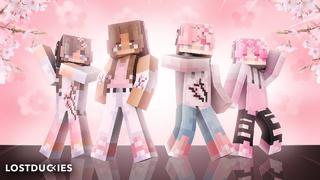 Thumbnail of the Minecraft Bedrock Marketplace product Cherry Blossom Teens created by Master Duckies.