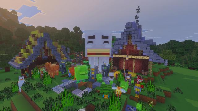 Screenshot of the Minecraft Bedrock Marketplace product Ducklings Resourcepack created by Master Duckies.