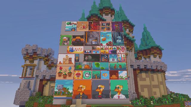 Screenshot of the Minecraft Bedrock Marketplace product Ducklings Resourcepack created by Master Duckies.