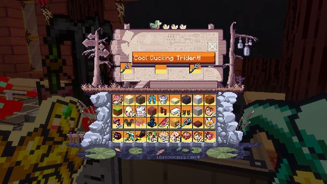 Screenshot of the Minecraft Bedrock Marketplace product Ducklings Resourcepack created by Master Duckies.