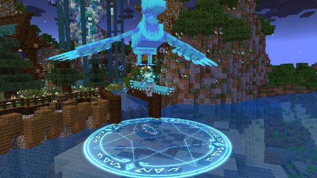 Screenshot of the Minecraft Bedrock Marketplace product Element Bending created by Master Duckies.