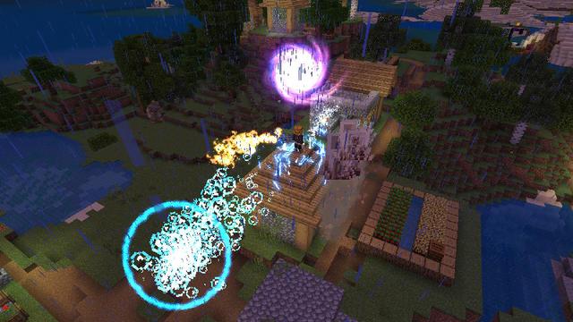 Screenshot of the Minecraft Bedrock Marketplace product Element Bending created by Master Duckies.