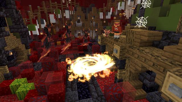 Screenshot of the Minecraft Bedrock Marketplace product Element Bending created by Master Duckies.