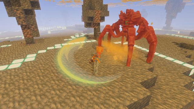 Screenshot of the Minecraft Bedrock Marketplace product Elemental Worlds Collide created by Master Duckies.