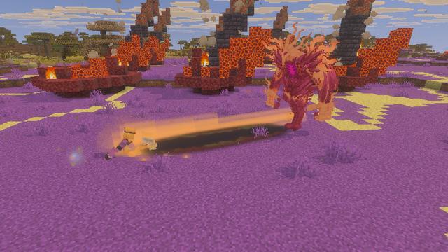 Screenshot of the Minecraft Bedrock Marketplace product Elemental Worlds Collide created by Master Duckies.