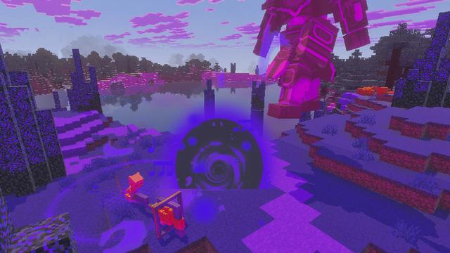Screenshot of the Minecraft Bedrock Marketplace product Elemental Worlds Collide created by Master Duckies.