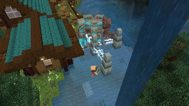 Screenshot of the Minecraft Bedrock Marketplace product Elemental Worlds Collide created by Master Duckies.