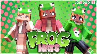 Thumbnail of the Minecraft Bedrock Marketplace product Frog Hats created by Master Duckies.